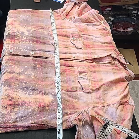 Reworked/upcycled flannel shirt - Picture 8 of 8